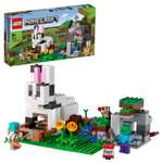 Конструктор LEGO Minecraft Кроличье ранчо блочный