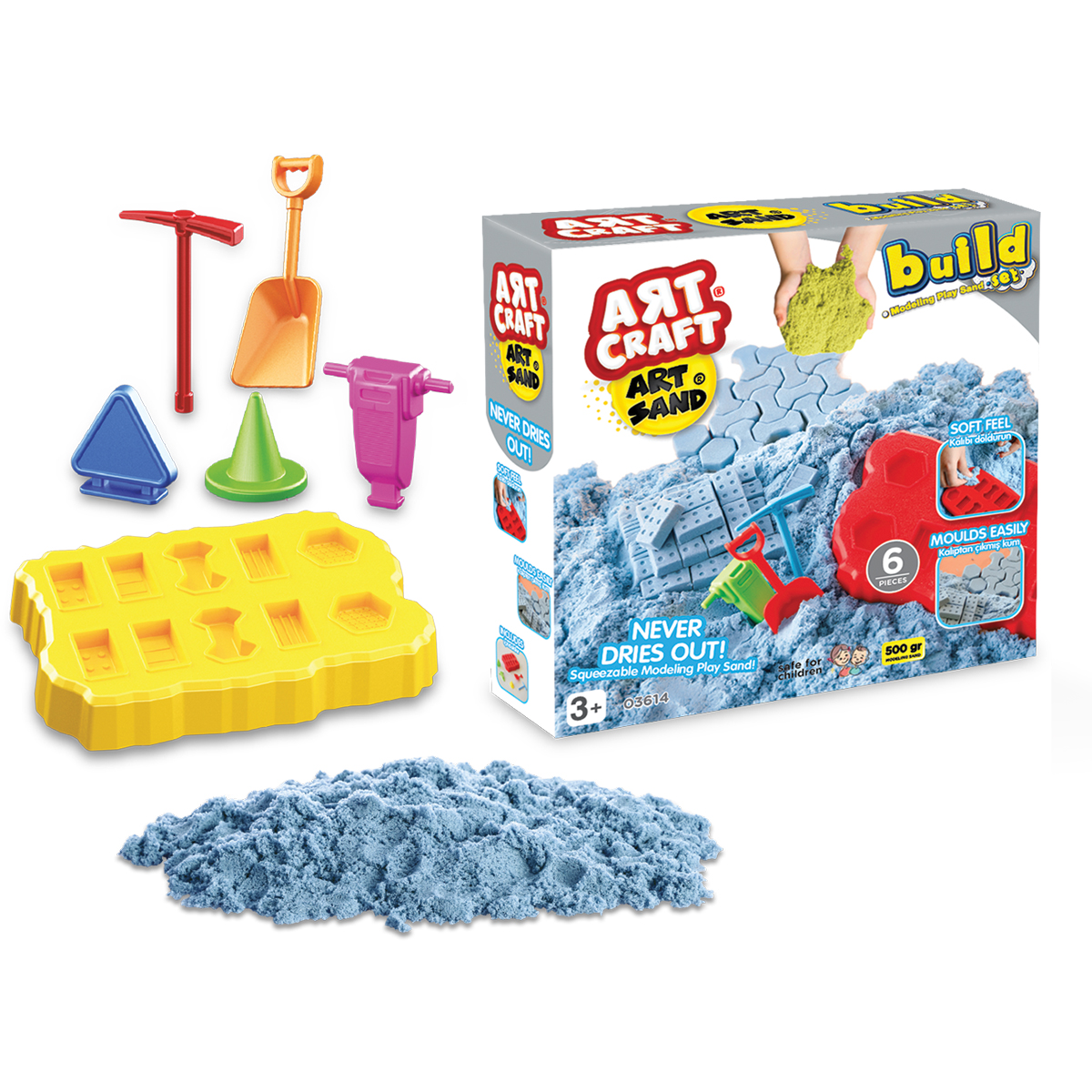 Кинетический песок ART SAND - фото 1
