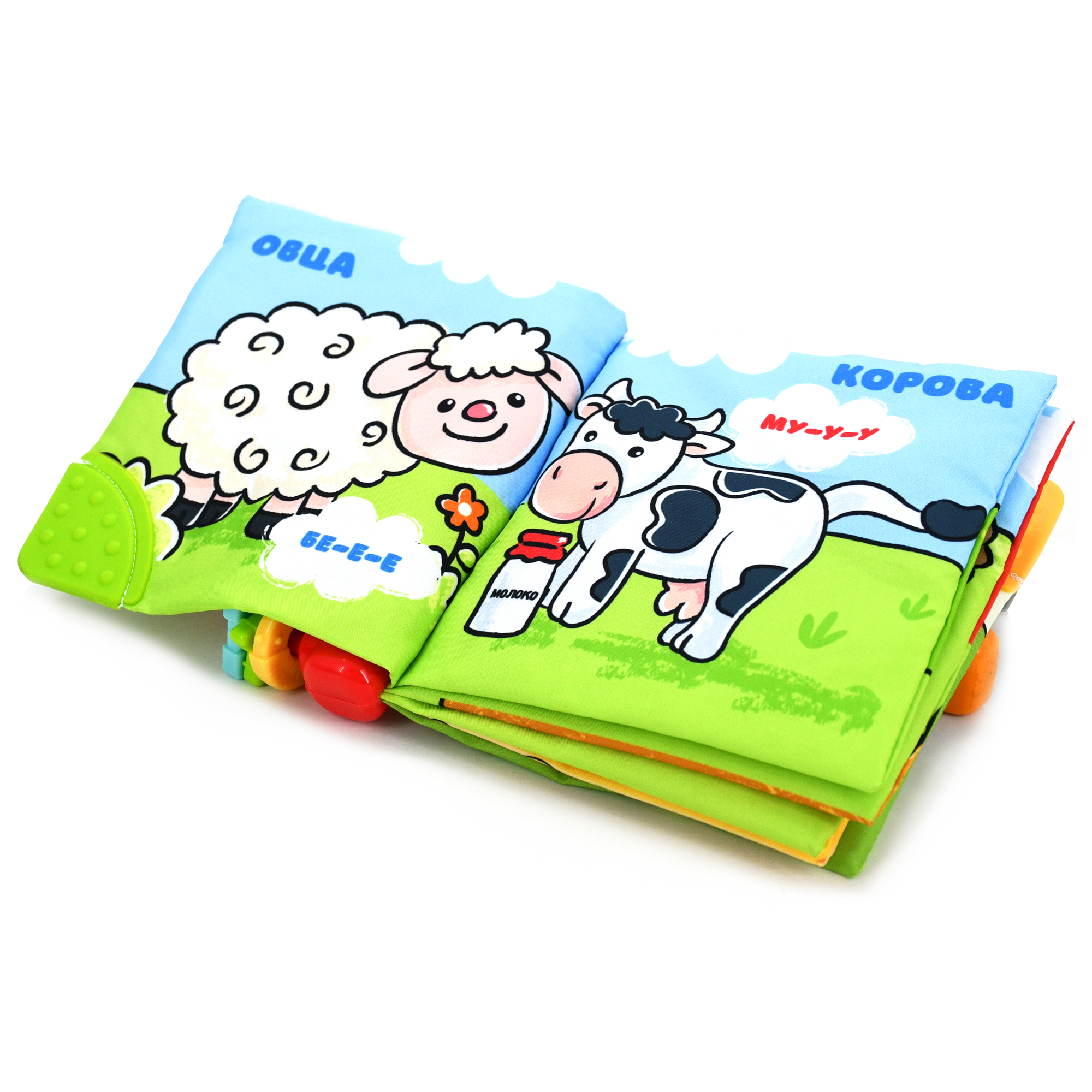 Игрушка BabyGo книжка Ферма - фото 6