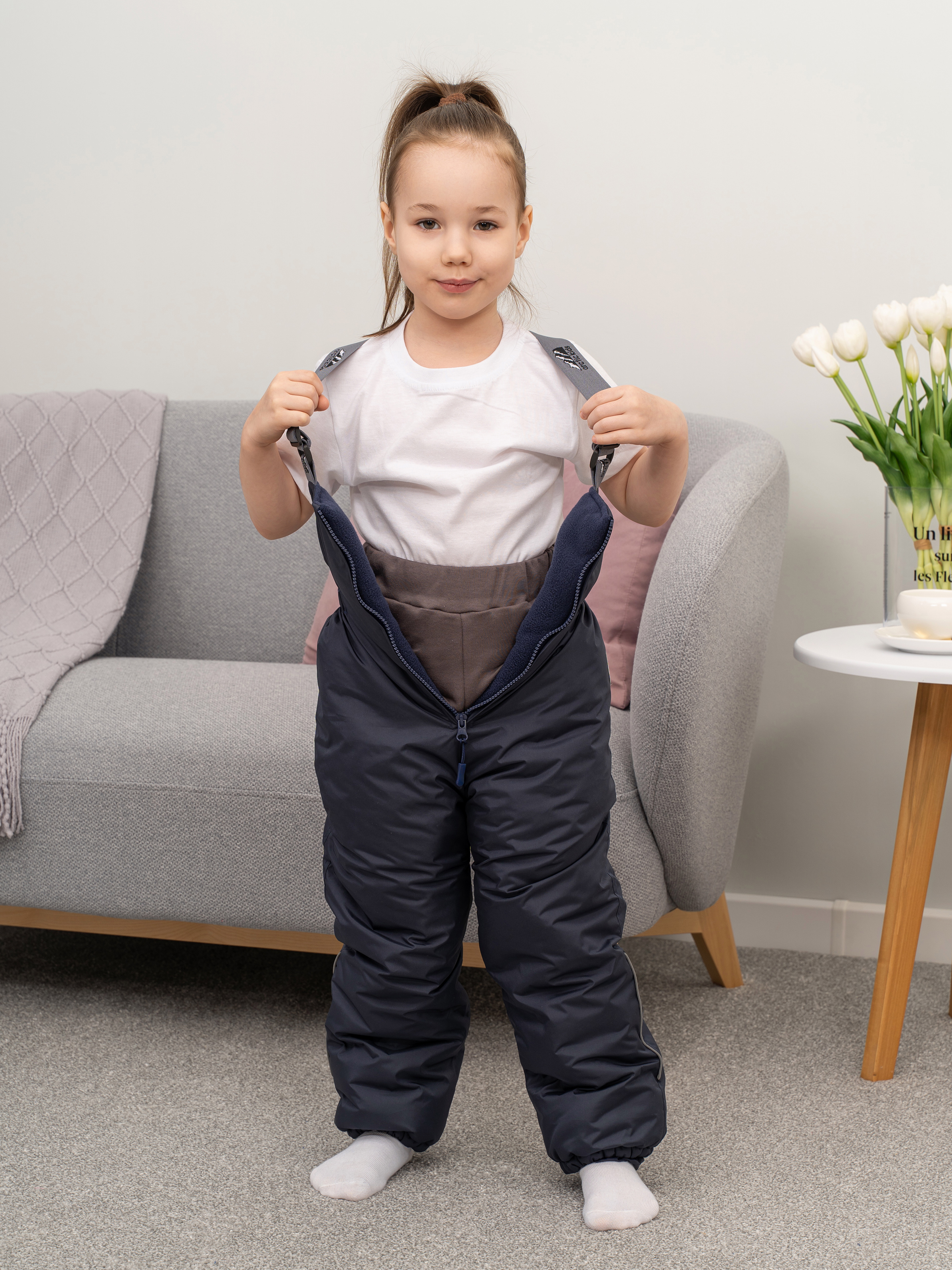 Брюки Утенок 432/1 серый - фото 6