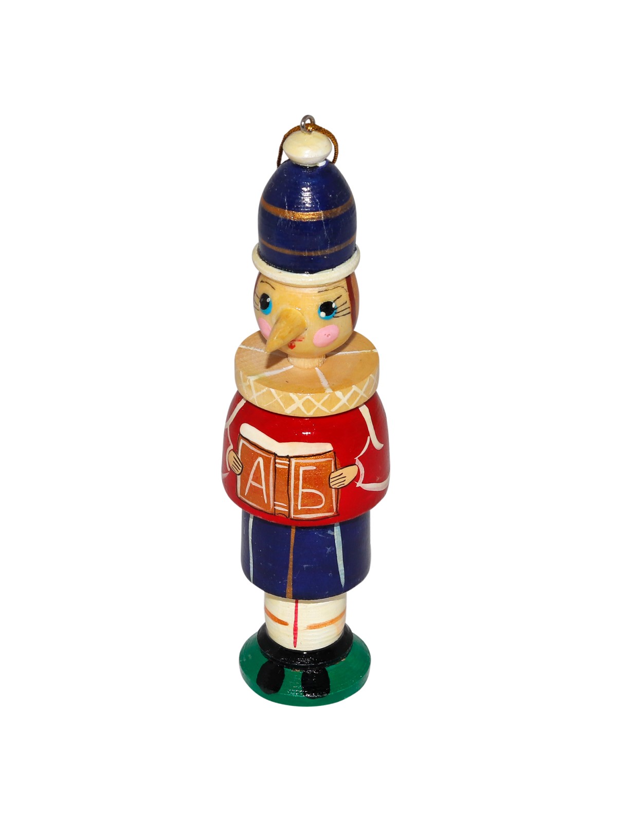 Елочная игрушка Хохлома Оптом фигурки елочные деревянные набор 6 шт - фото 4