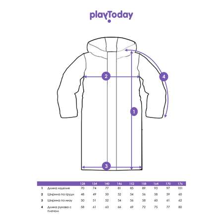 Пальто PlayToday