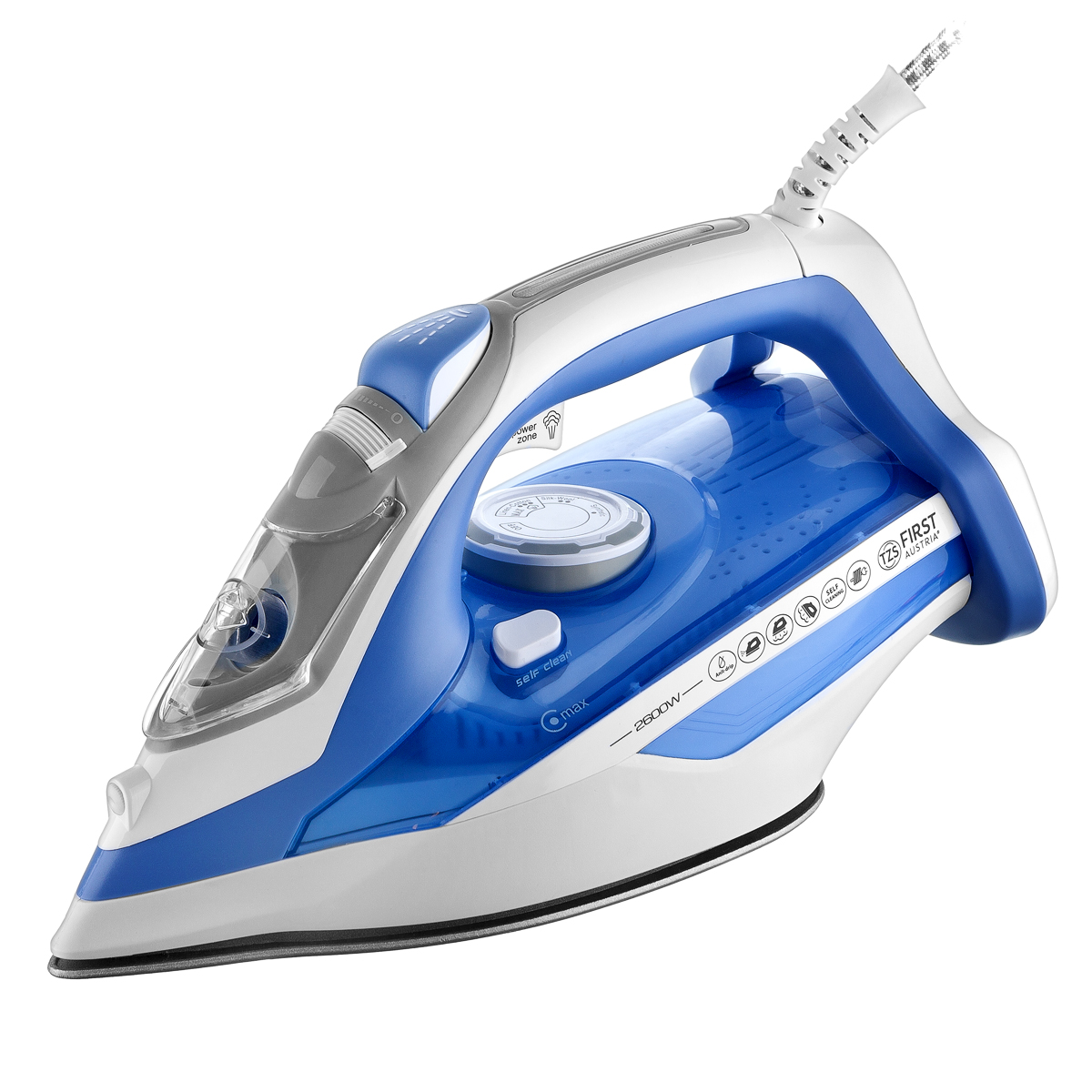 Утюг First FA-5628-9 Blue - фото 1