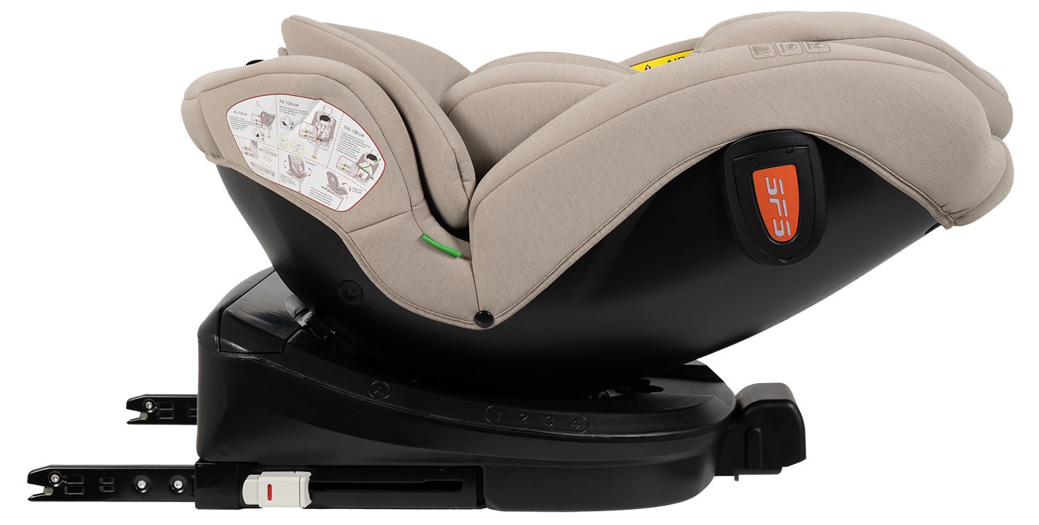 Автокресло Costa YB108А Isofix 0+/1/2/3 (0-36 кг) бежевый - фото 10