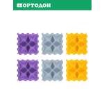 Массажный детский коврик пазл Ортодон набор Калейдоскоп