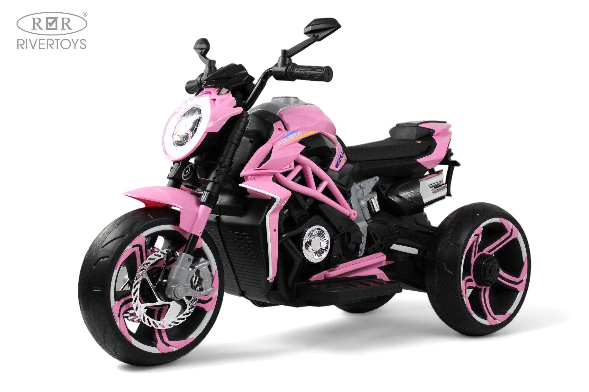 Электромобиль RIVERTOYS C111MC-PINK - фото 1