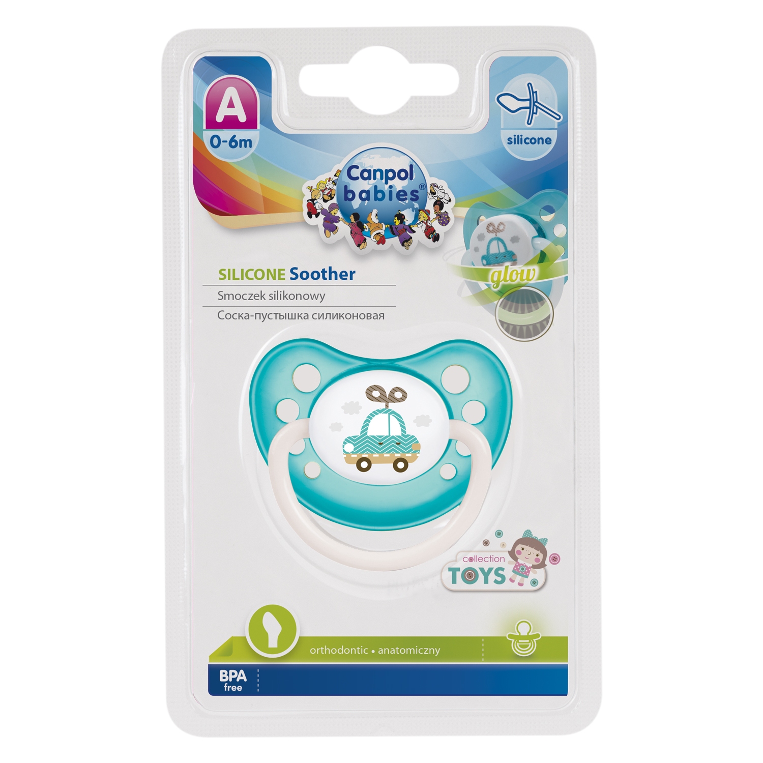 Пустышка Canpol Babies анатомическая от 0 мес. - фото 2
