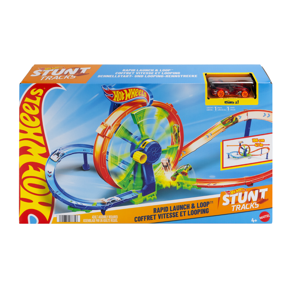 Трек Hot Wheels Колесо Кривошип Краш JBX65 - фото 2
