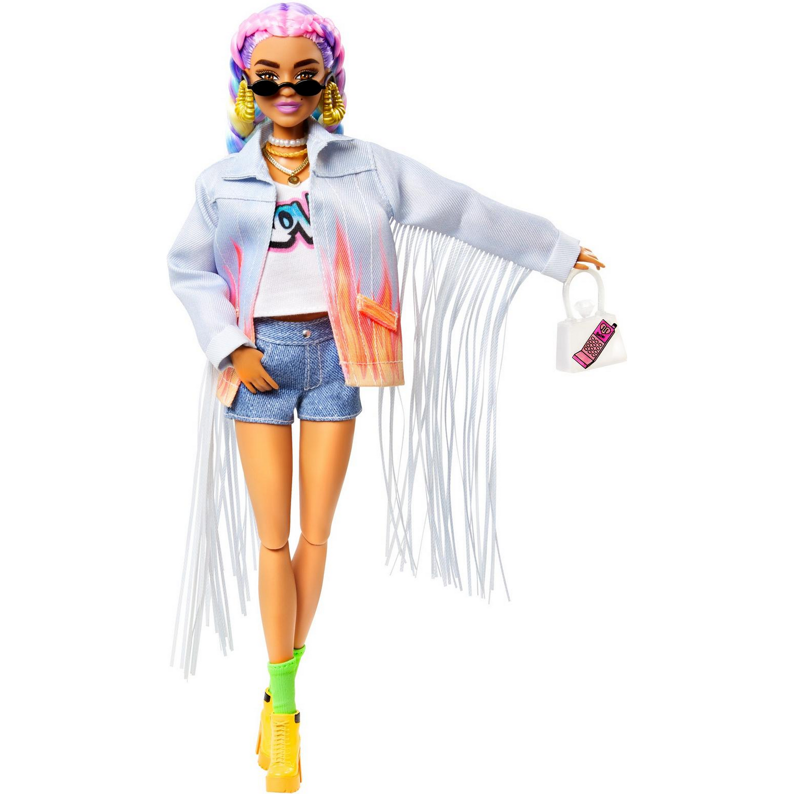 Кукла модельная Barbie Extra GRN29 - фото 4