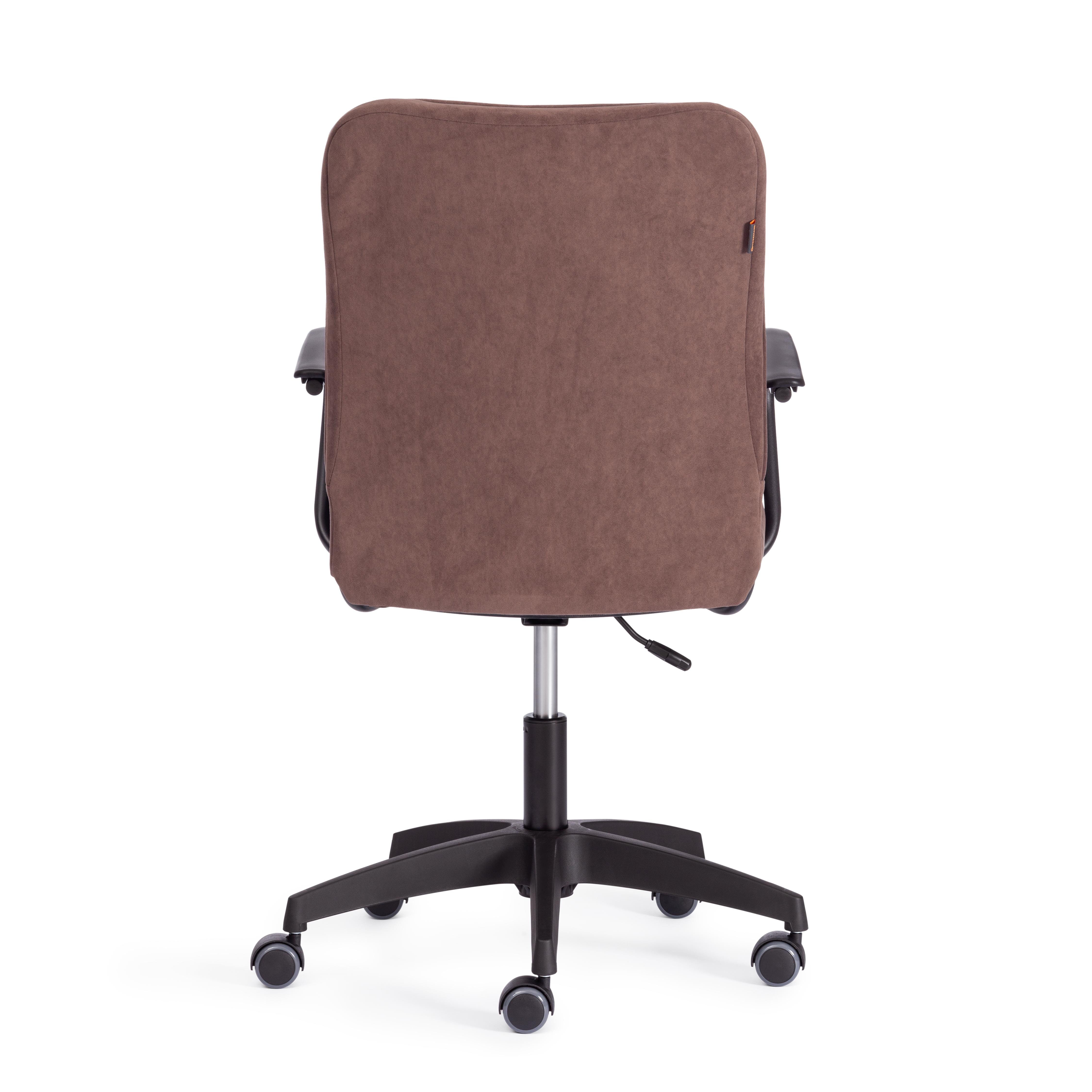 Компьютерное кресло TETCHAIR флок коричневый - фото 11