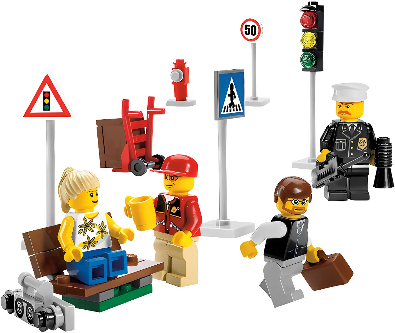 Конструктор LEGO City 99 дет. - фото 1