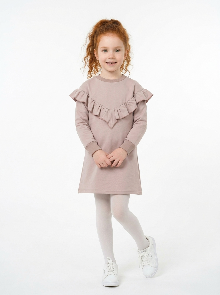 Платье MiloTa ПФ03/бежевый - фото 2