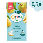 Сок Фруто Груша с 3 лет 0.5 л