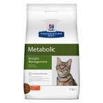 Корм для кошек HILLS 1,5кг Prescription Diet Metabolic Weight Management для оптимального веса с курицей сухой