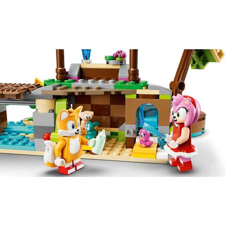 Конструктор LEGO Sonic the Hedgehog Остров спасения животных Эми блочный