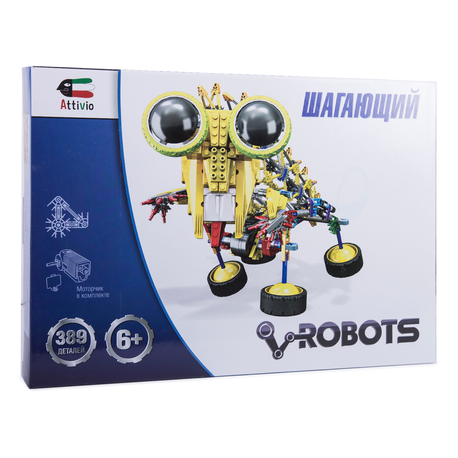 Конструктор Attivio Робот-глазастик сборная игровая модель - фото 1