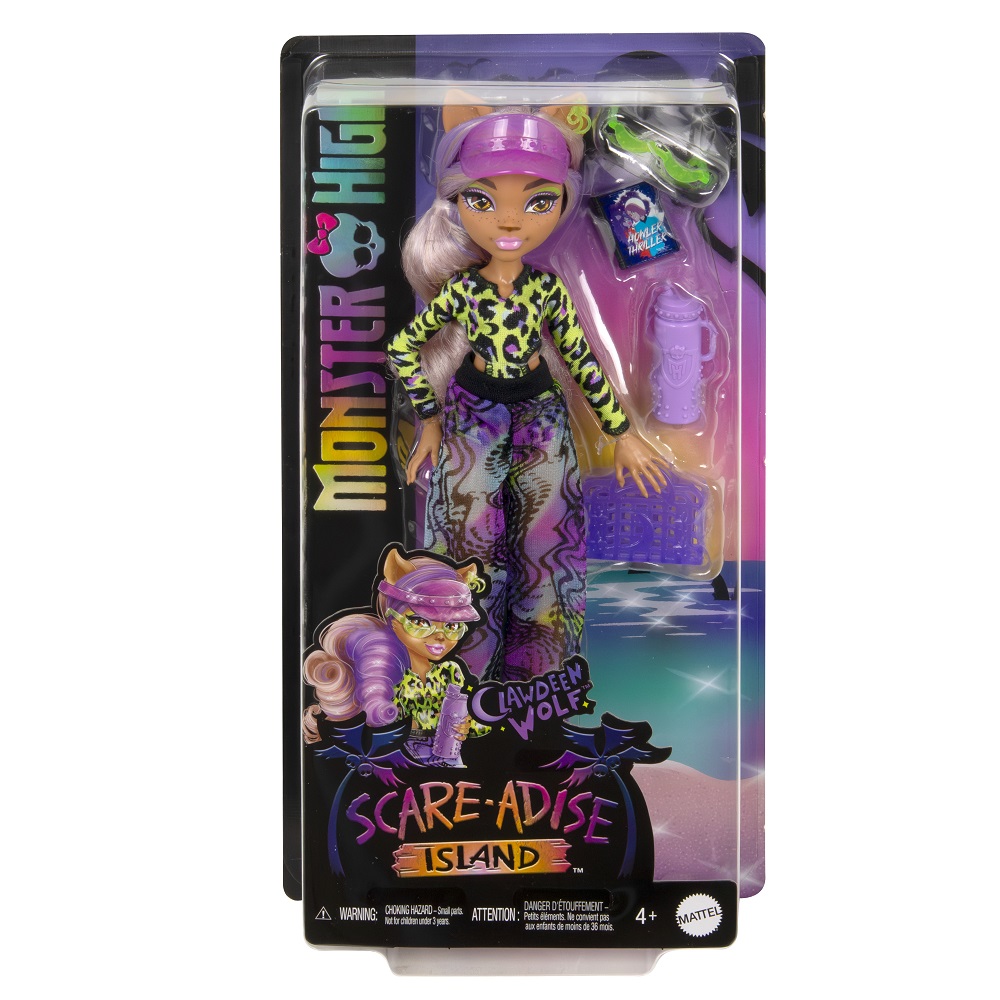 Кукла модельная Monster High Scare Adise Island Clawdeen HRP67 HRP67 - фото 2