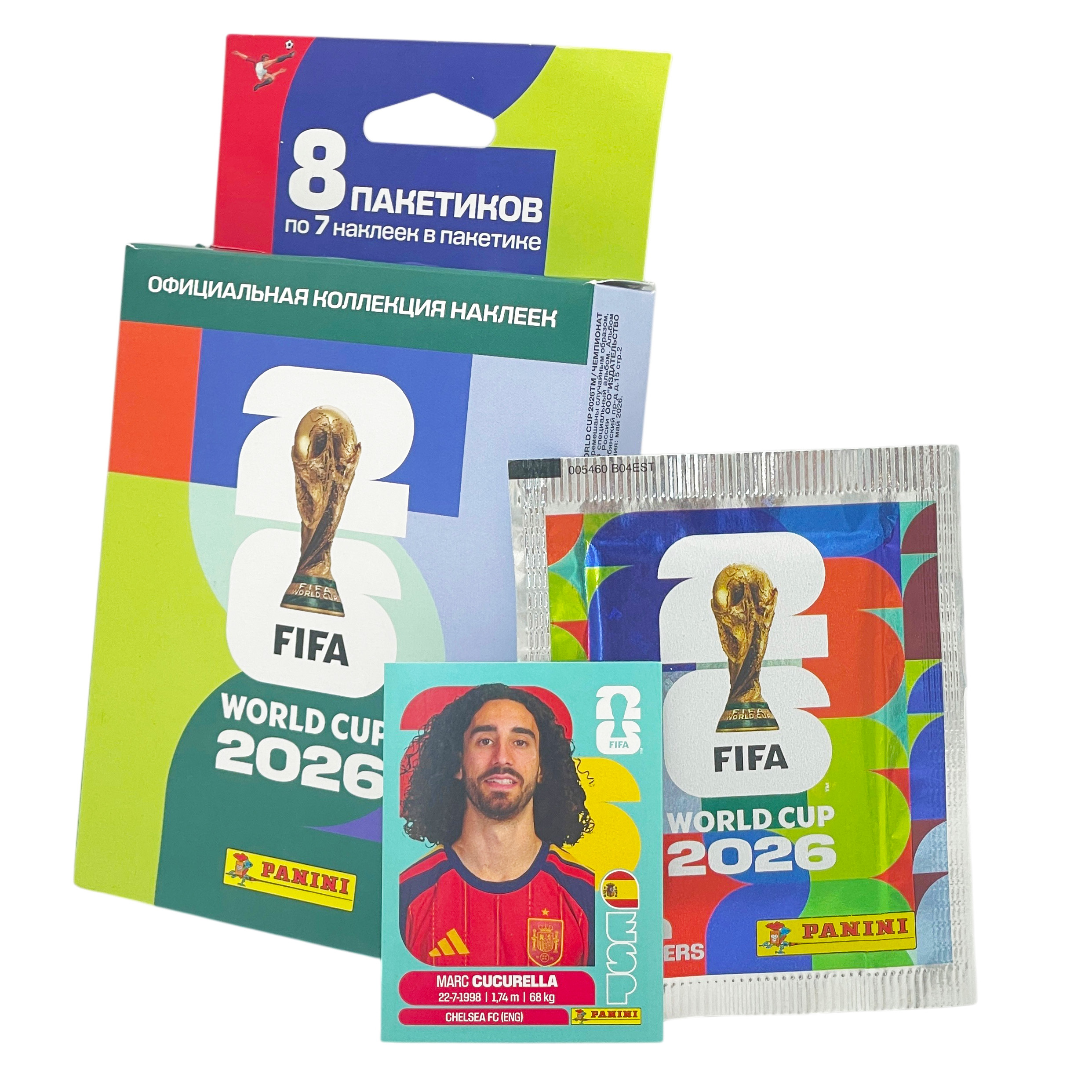 Наклейки Panini WORLD CUP 2026 112 шт. - фото 7