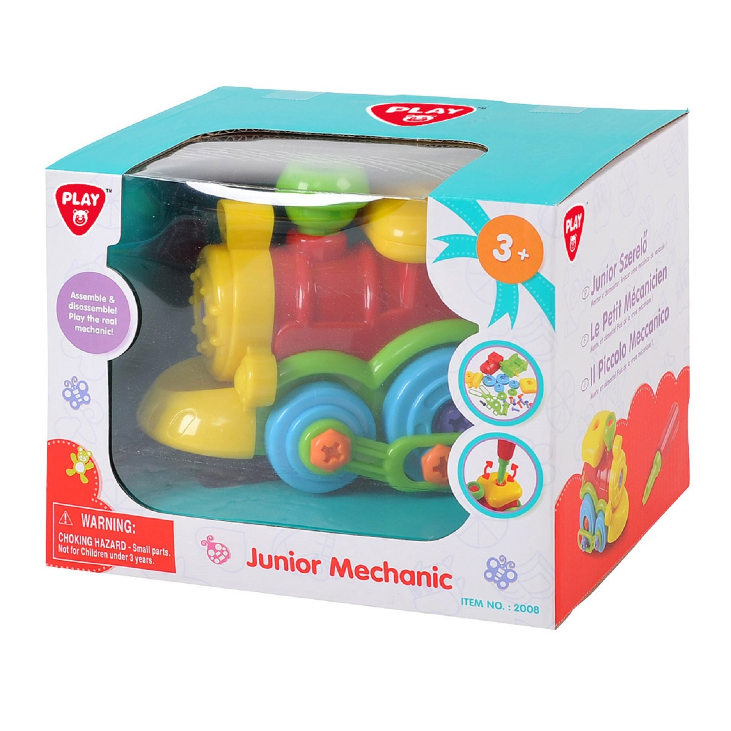 Конструктор Play Паровоз - фото 2