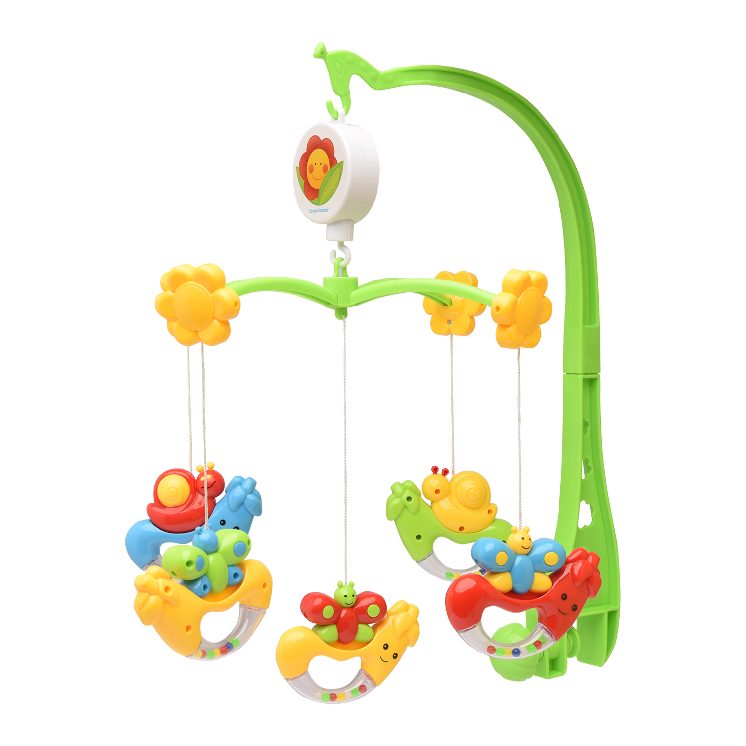 Мобиль Canpol Babies Бабочки-Улитки - фото 1