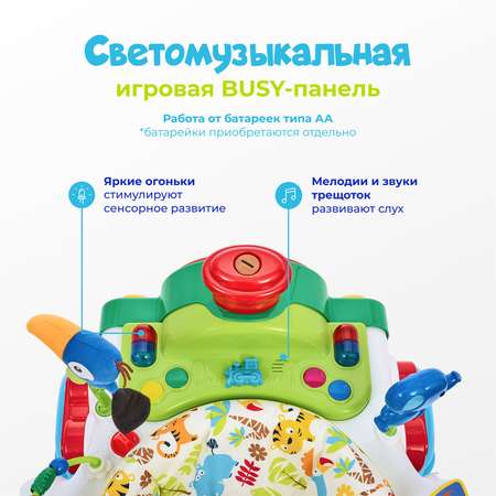 Ходунки Nuovita Treno голубой