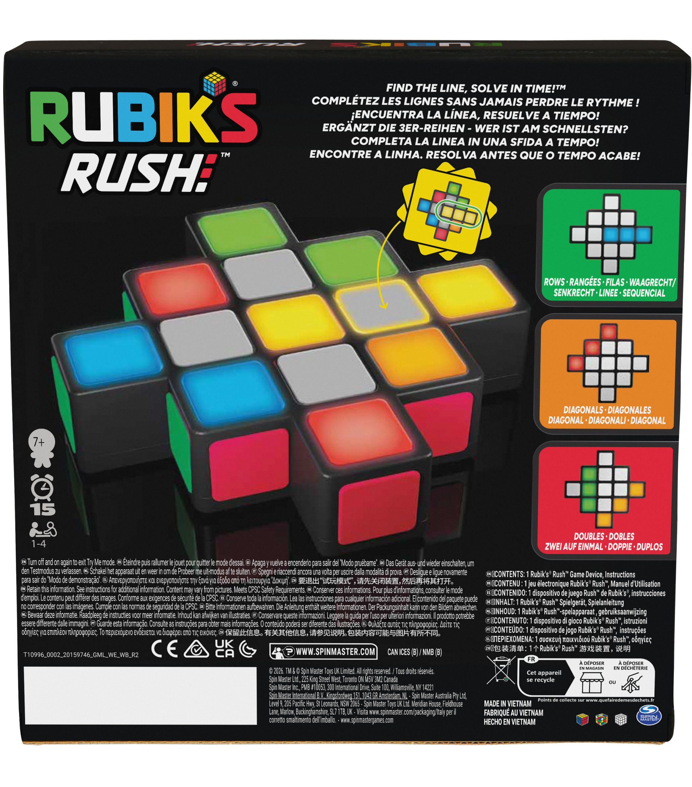 Настольная игра Rubiks Рубикс Рэйс - фото 7