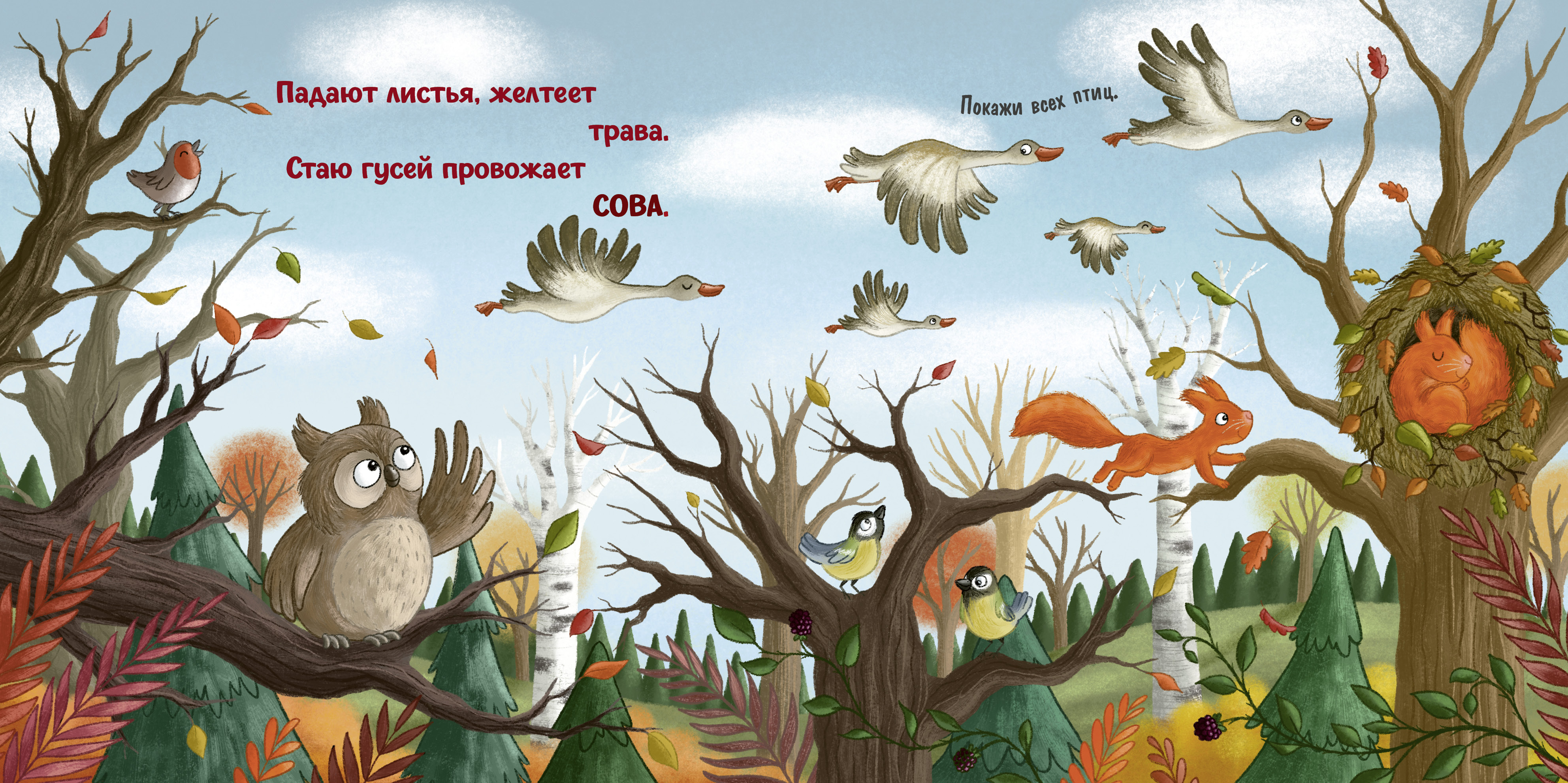 Осень в лесу Clever Книжки-картонки - фото 3