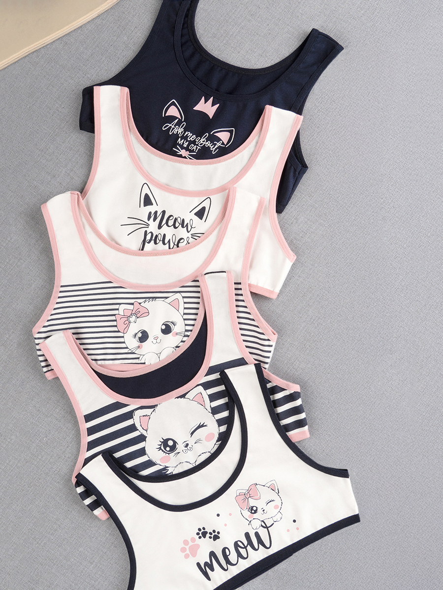 Топ 5 шт HappyFox HF173427микс - фото 1