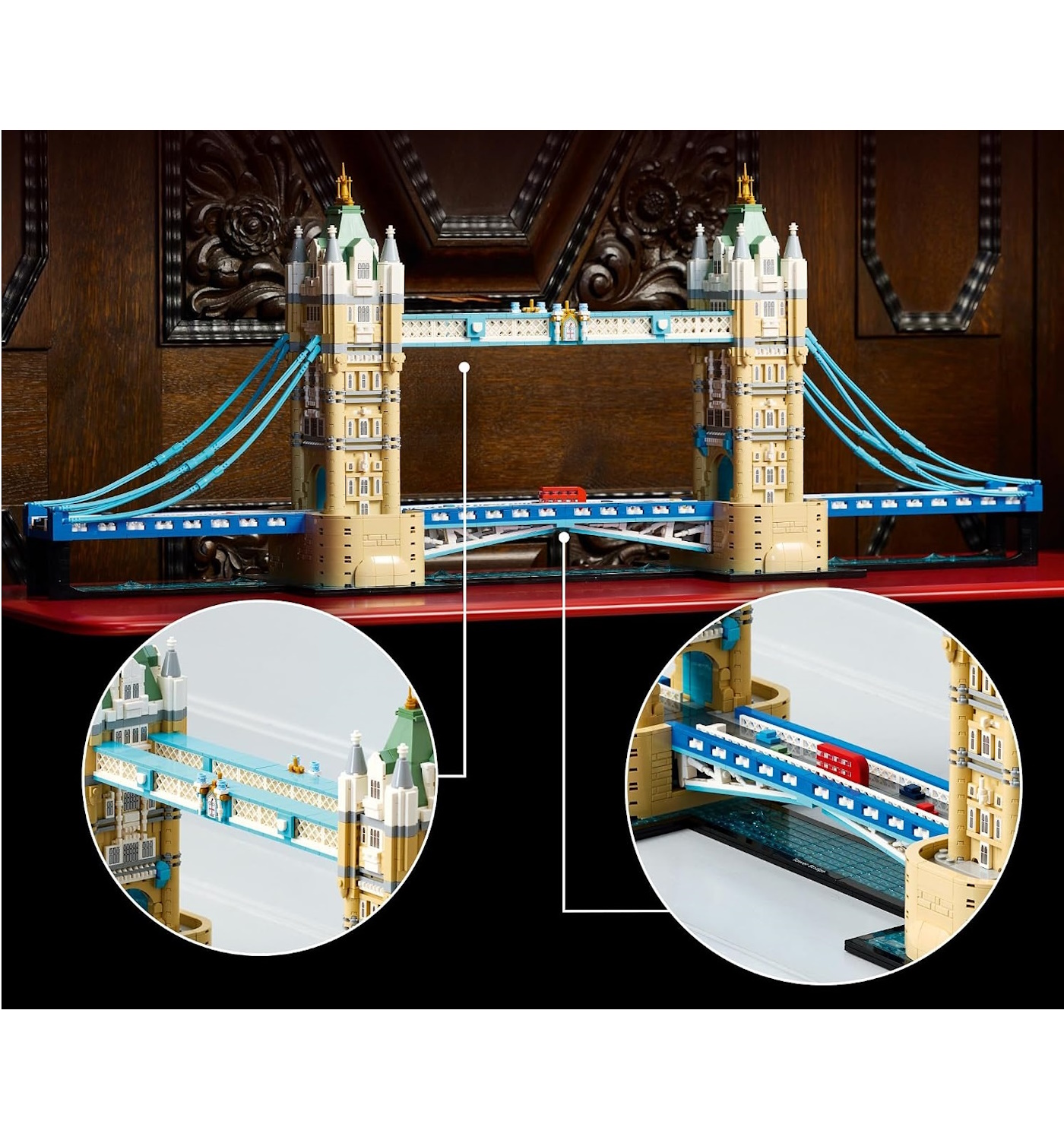 Конструктор LEGO Architecture Тауэрский мост 3745 дет. - фото 4