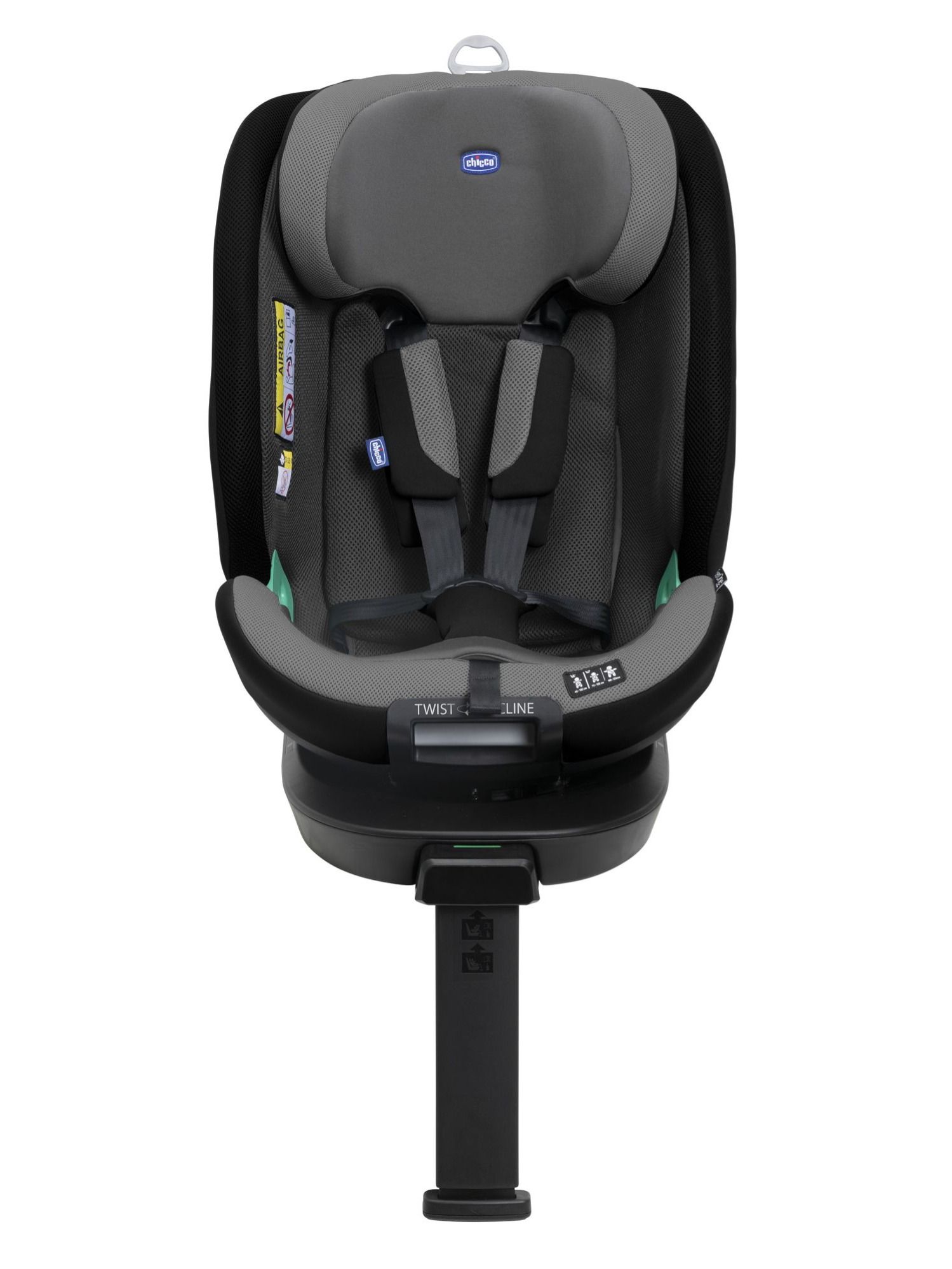 Автокресло Chicco Isofix 0+/1/2/3 (0-36 кг) черный - фото 14