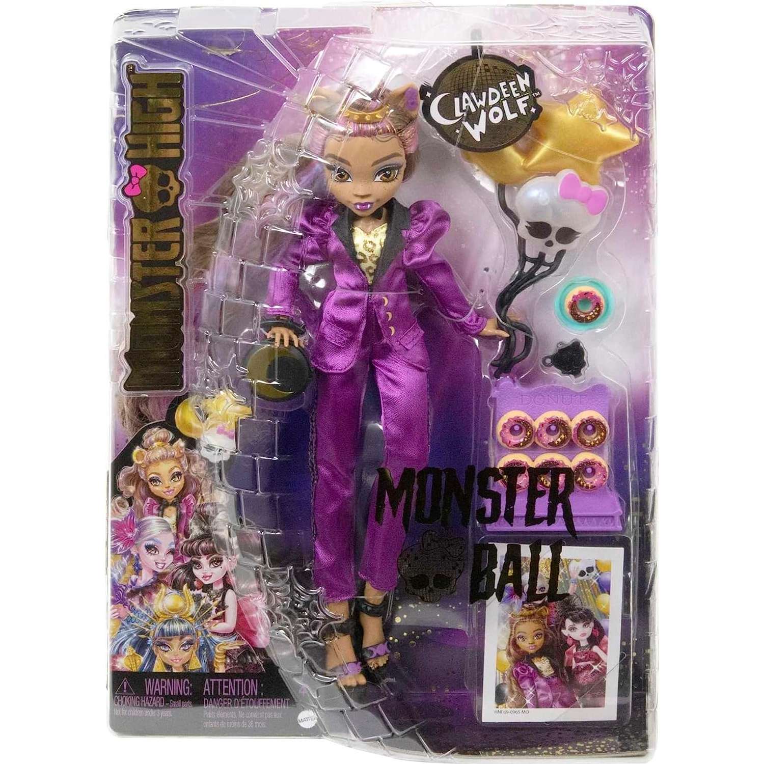 Кукла модельная Monster High Clawdeen HNF69 - фото 6