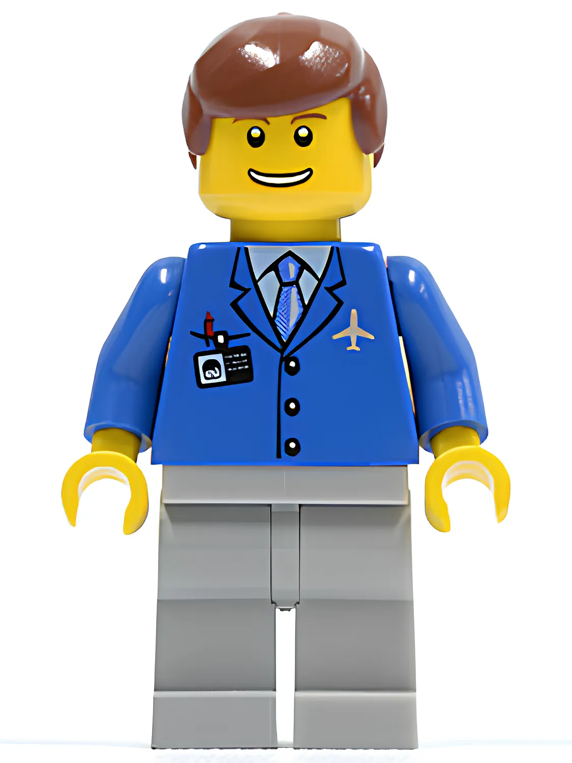 Фигурка LEGO Airport Blue - фото 1