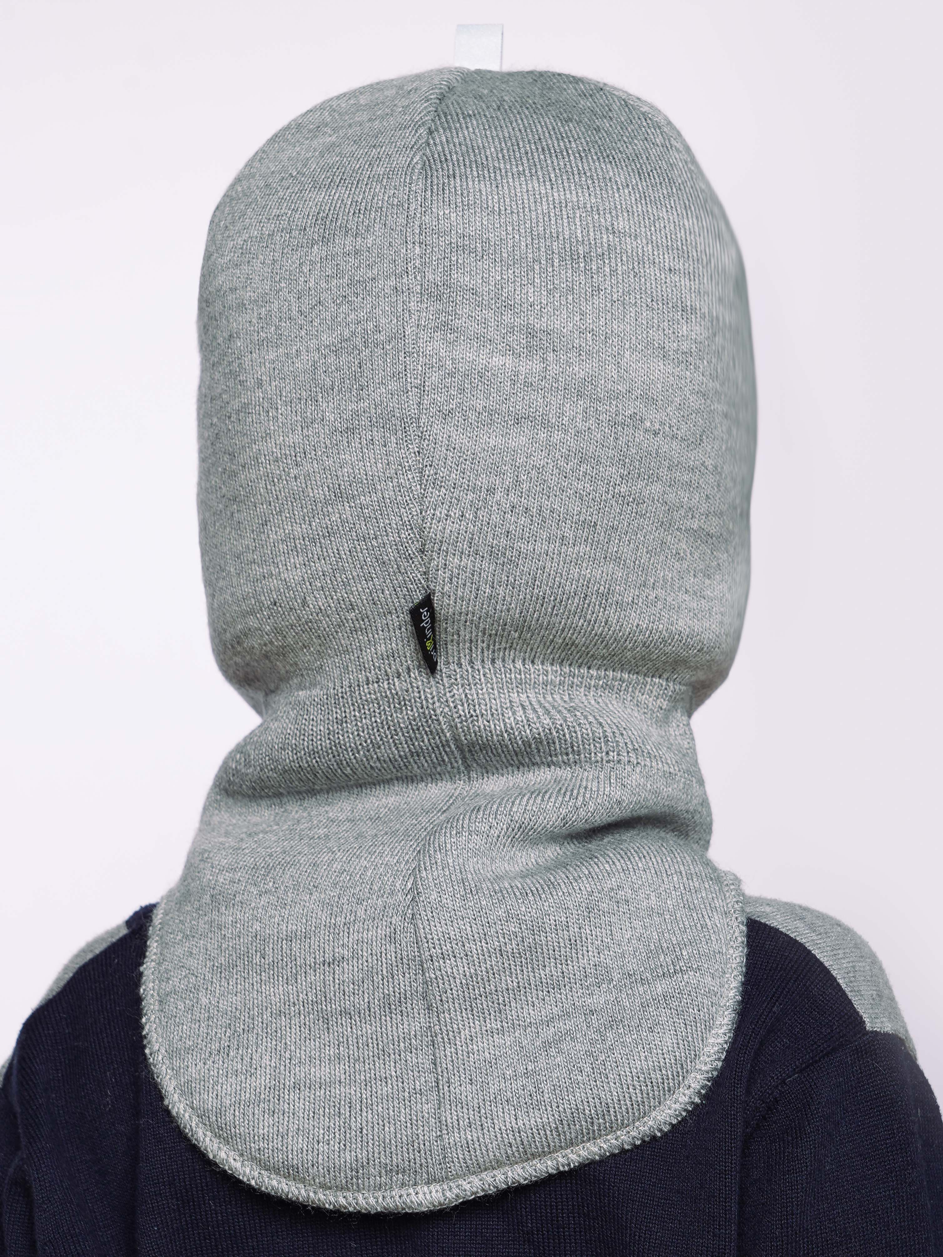 Шапка-шлем ПриКиндер U-W_231499 Цвет: Светло-серый - фото 11