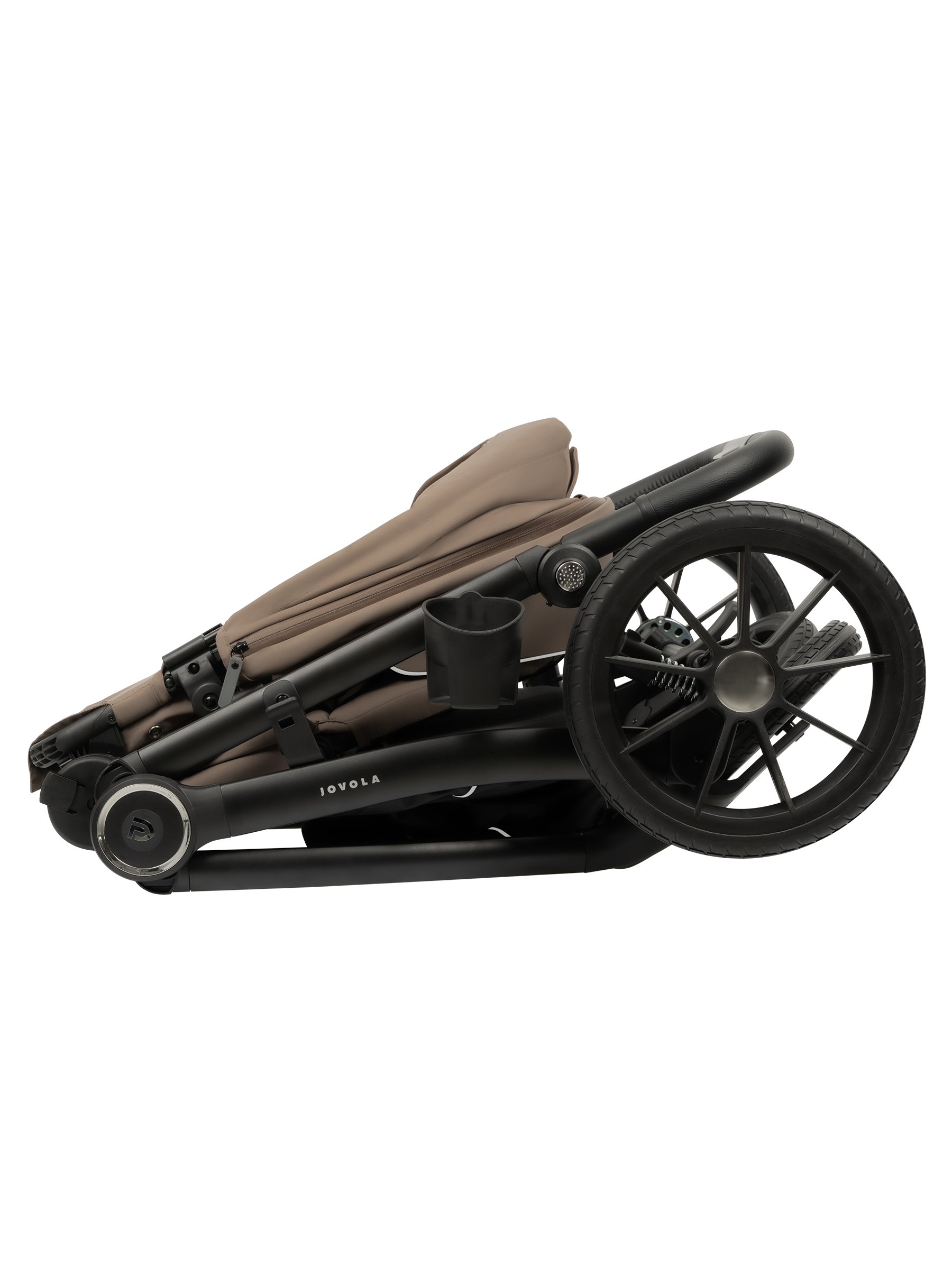 Коляска прогулочная JOVOLA LYRA темно-бежевый - фото 33