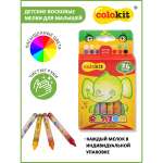 Восковые мелки Flexoffice 24 шт.