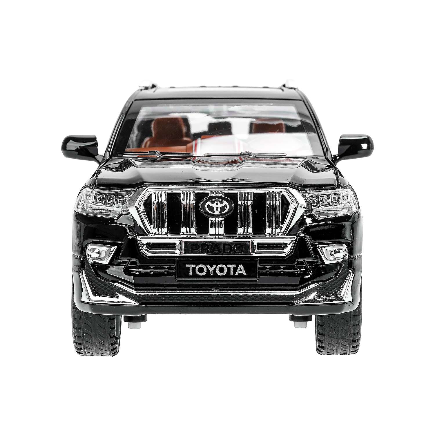 Автомобиль Технопарк Toyota 1:24 черный 384375 - фото 12