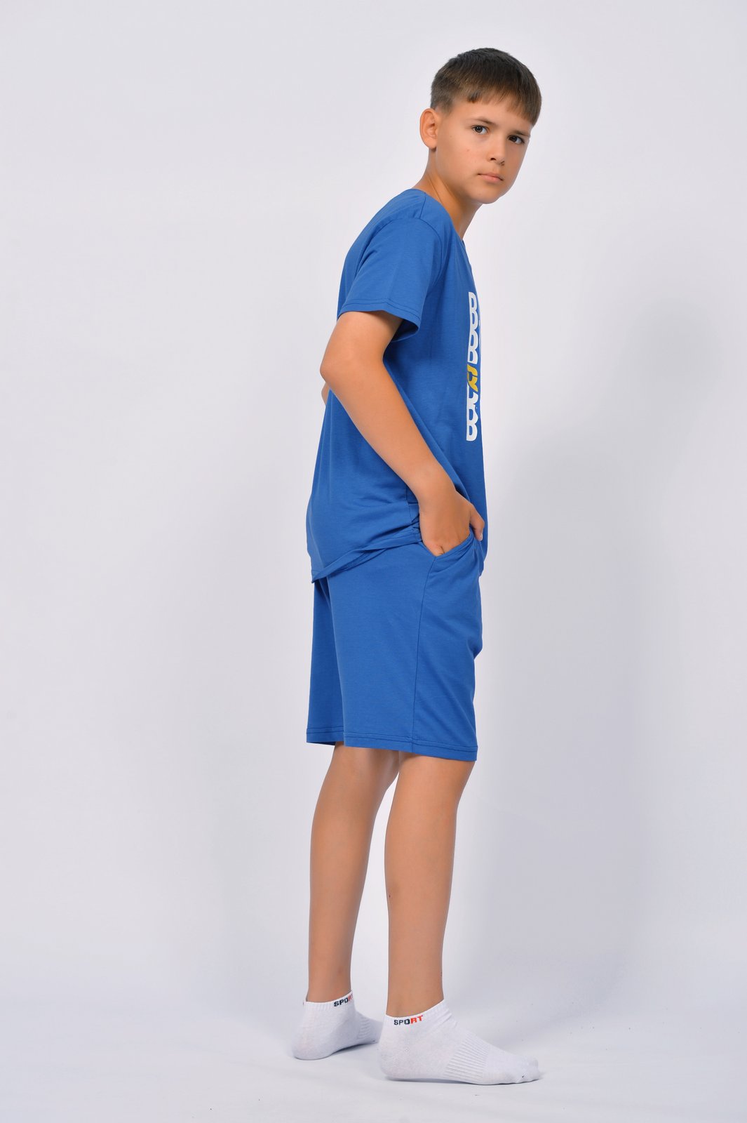 Пижама Lets Go 92255_индиго - фото 6