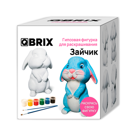 Набор для творчества фигурка QBRIX Зайчик