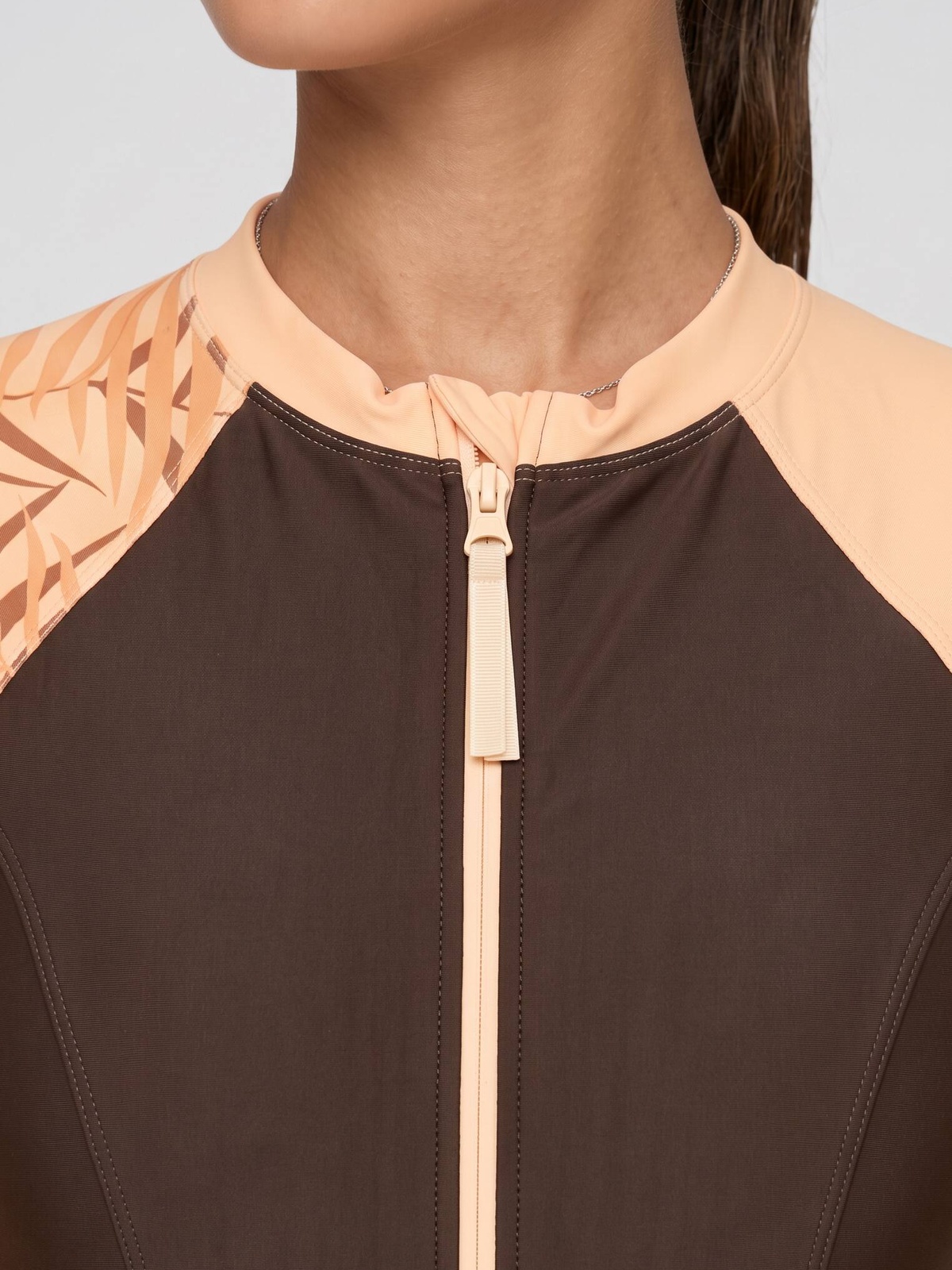 Купальник Wavemind WM/slit/brown - фото 4