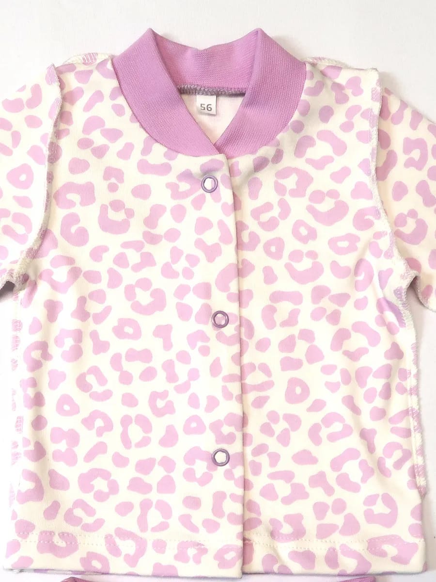 Кофточка и ползунки Рекантино 657-21 Сиреневый - фото 4