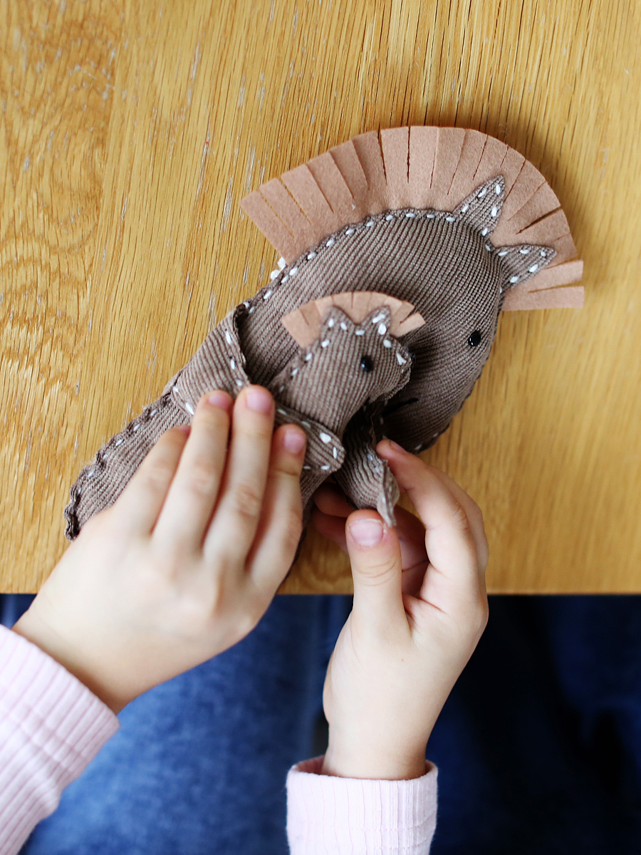 Набор для творчества HappyLine шитье Лошадки - обниМЯШки - фото 30