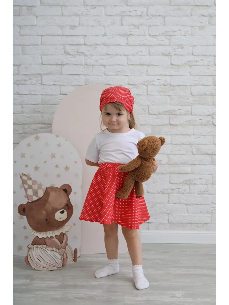 Юбка Рекантино 396-04 Красный - фото 2