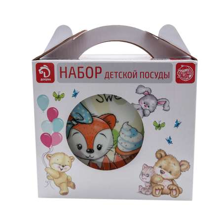 Набор посуды Доляна 3 шт.