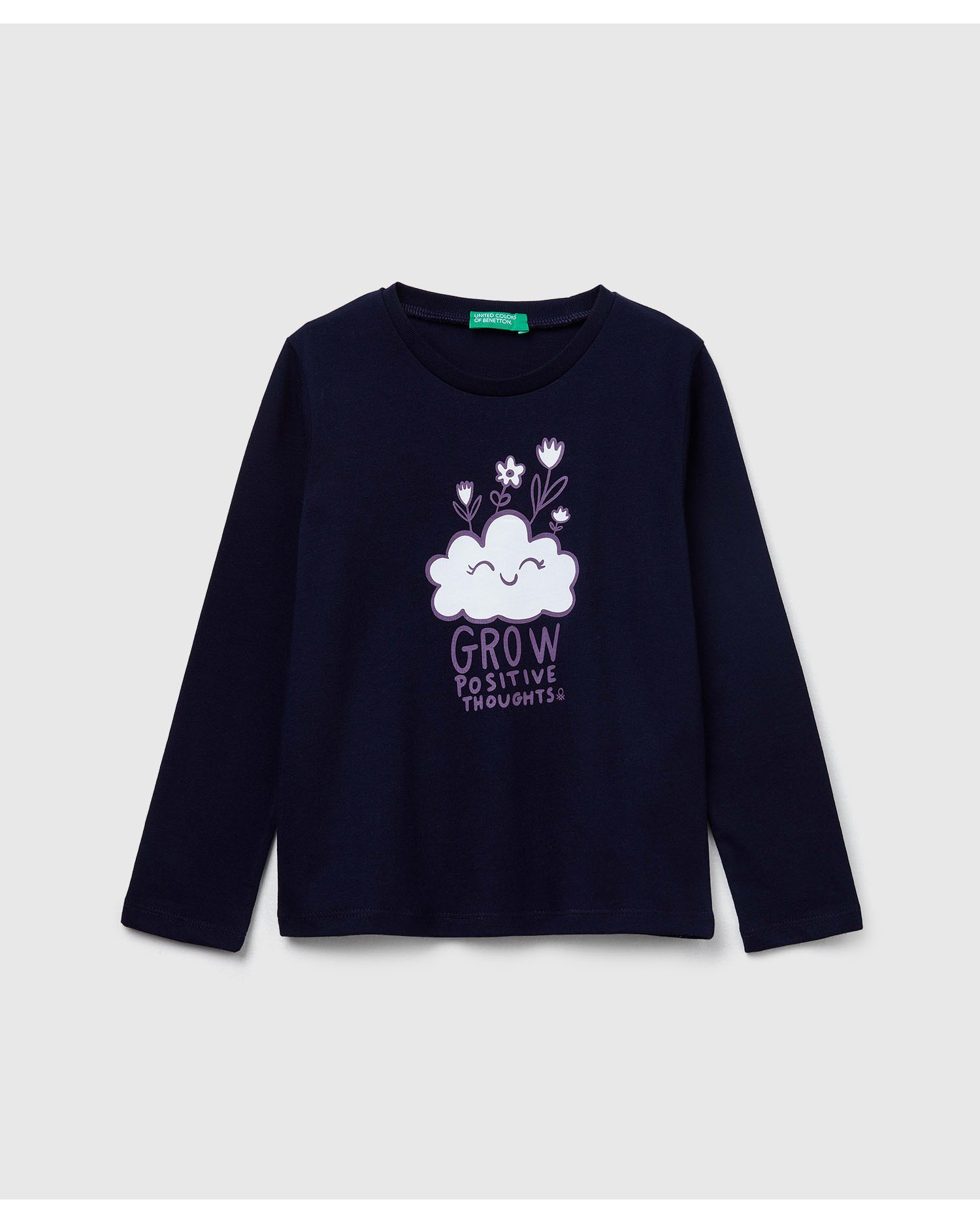 Лонгслив United Colors of Benetton 25A_3JERG10KB_016 - фото 1