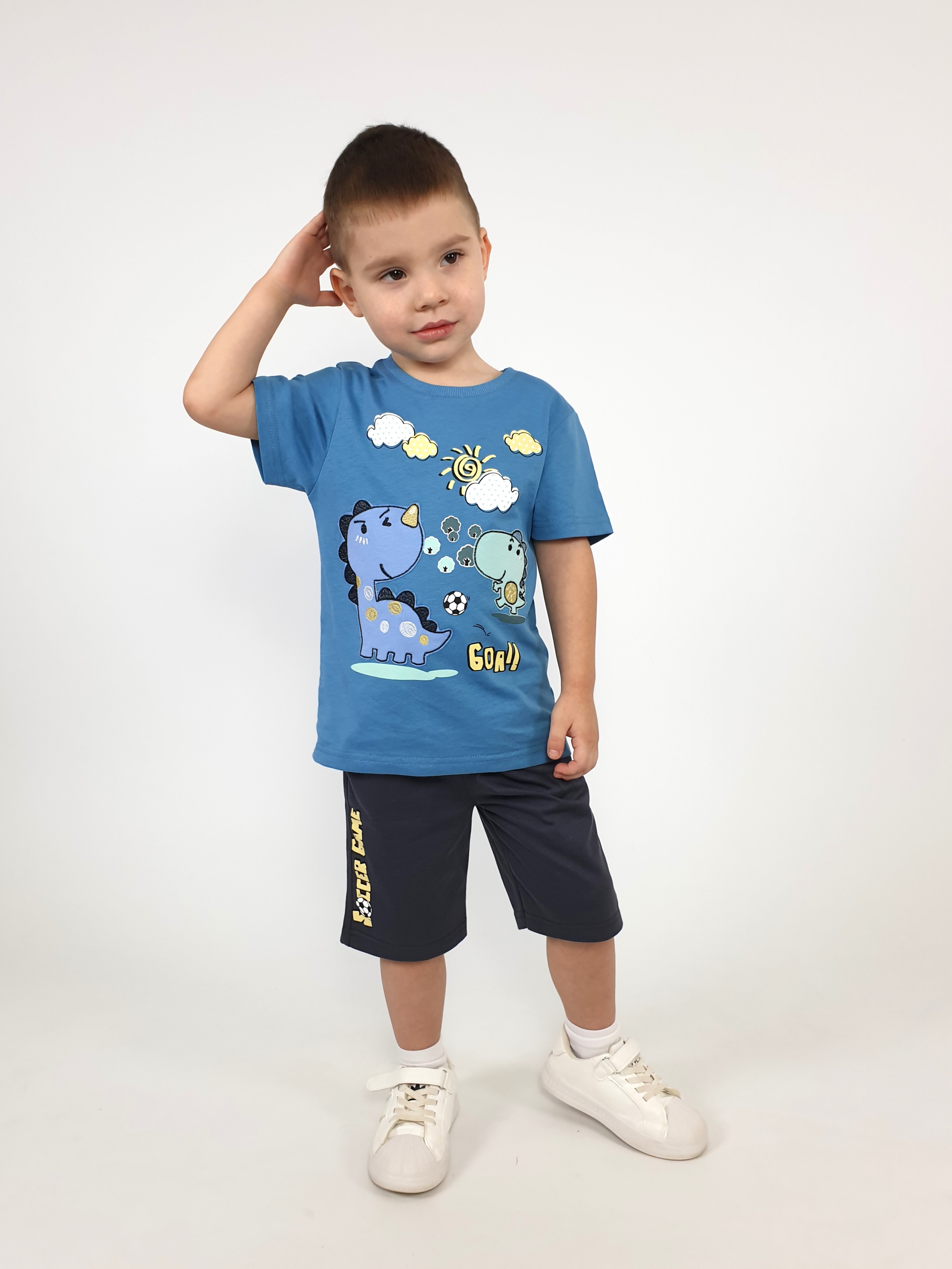 Футболка и шорты Luneva 01-137-3. - фото 3