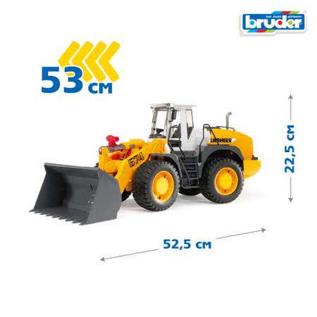 Погрузчик Bruder Liebherr L574 с ковшом