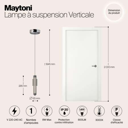 Подвесной светильник MAYTONI MOD308PL-L9CH3K