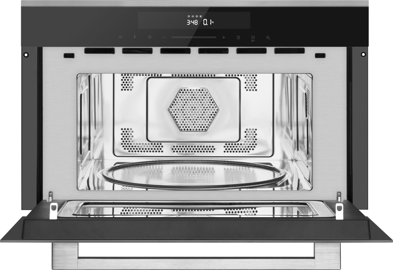 Встраиваемая микроволновая печь WEISSGAUFF BMWO-349 DBSX Touch - фото 13