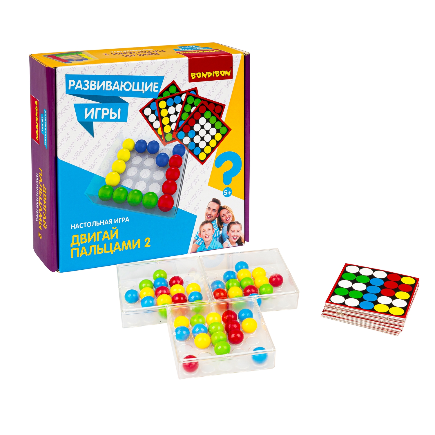 Настольная игра Bondibon для моторики Двигай Пальцами - фото 5