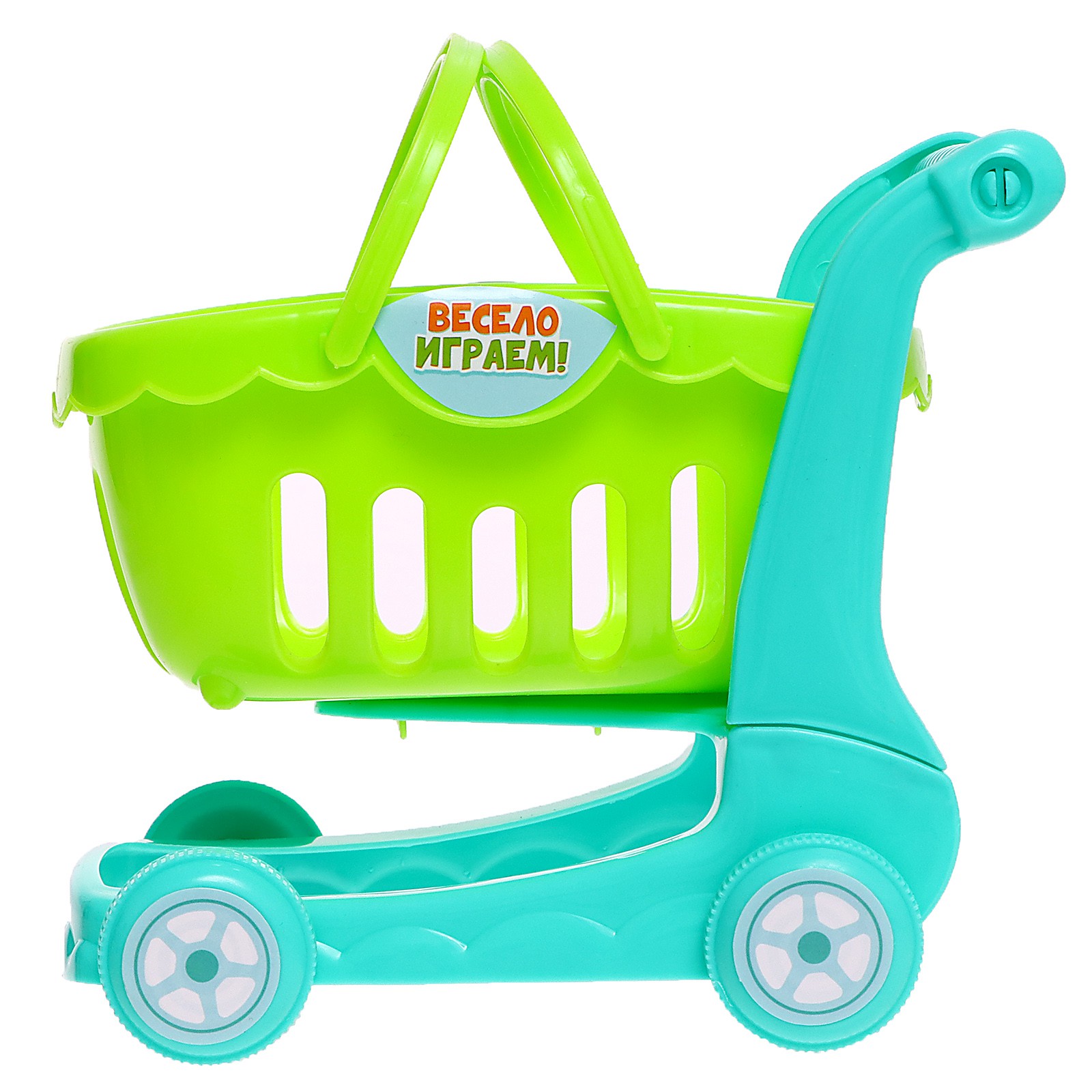 Игровой набор Happy Valley продукты, прилавок, касса, тележки и корзинки - фото 7